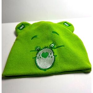 green CARE BEARS beanie